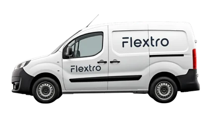 Small van courier vehicle