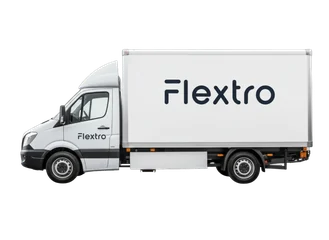 Luton courier van